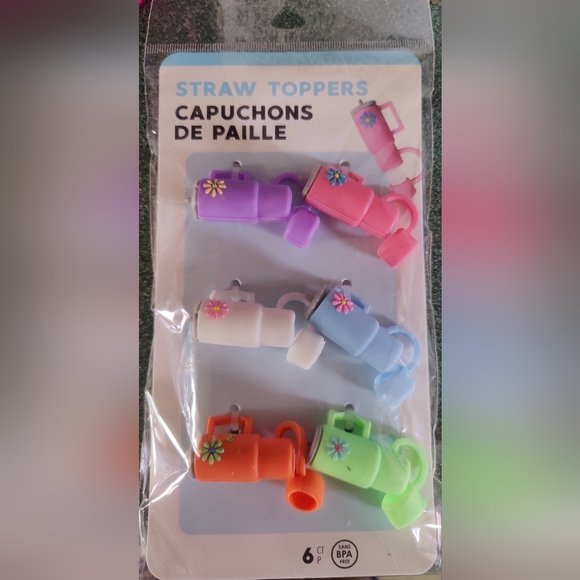 NWT pkgs Reuse Straw Covers - Picture 1 of 4